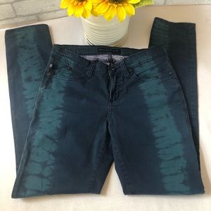 Rock & Republic Acid wash Tie Dyed Skinny Pants
